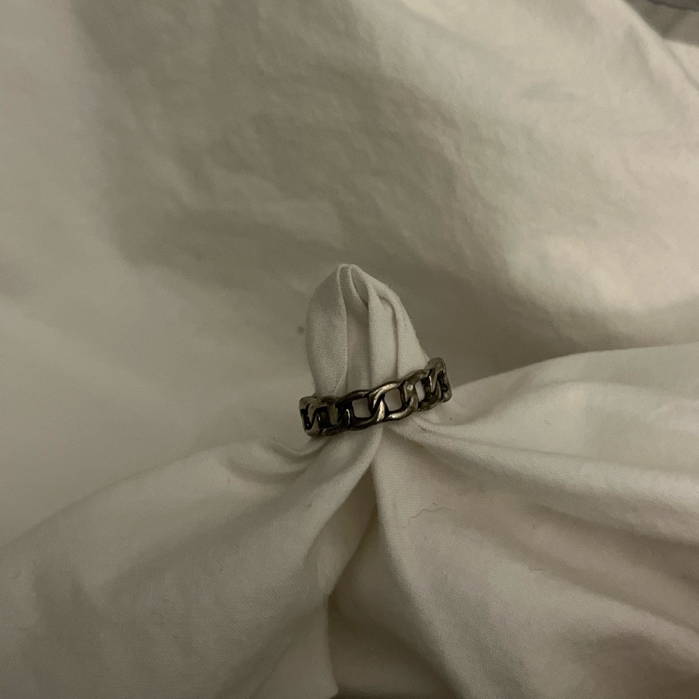Silver Chain Ring